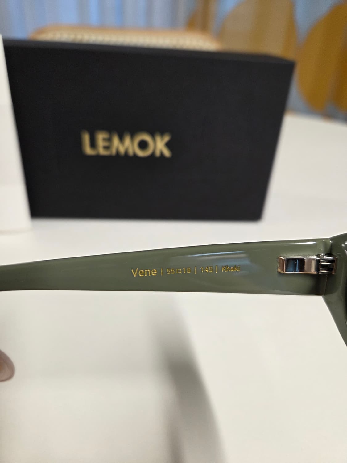 (새상품) LEMOK 르모크 Vene Khaki 선글라스 남녀공용 상품이미지6