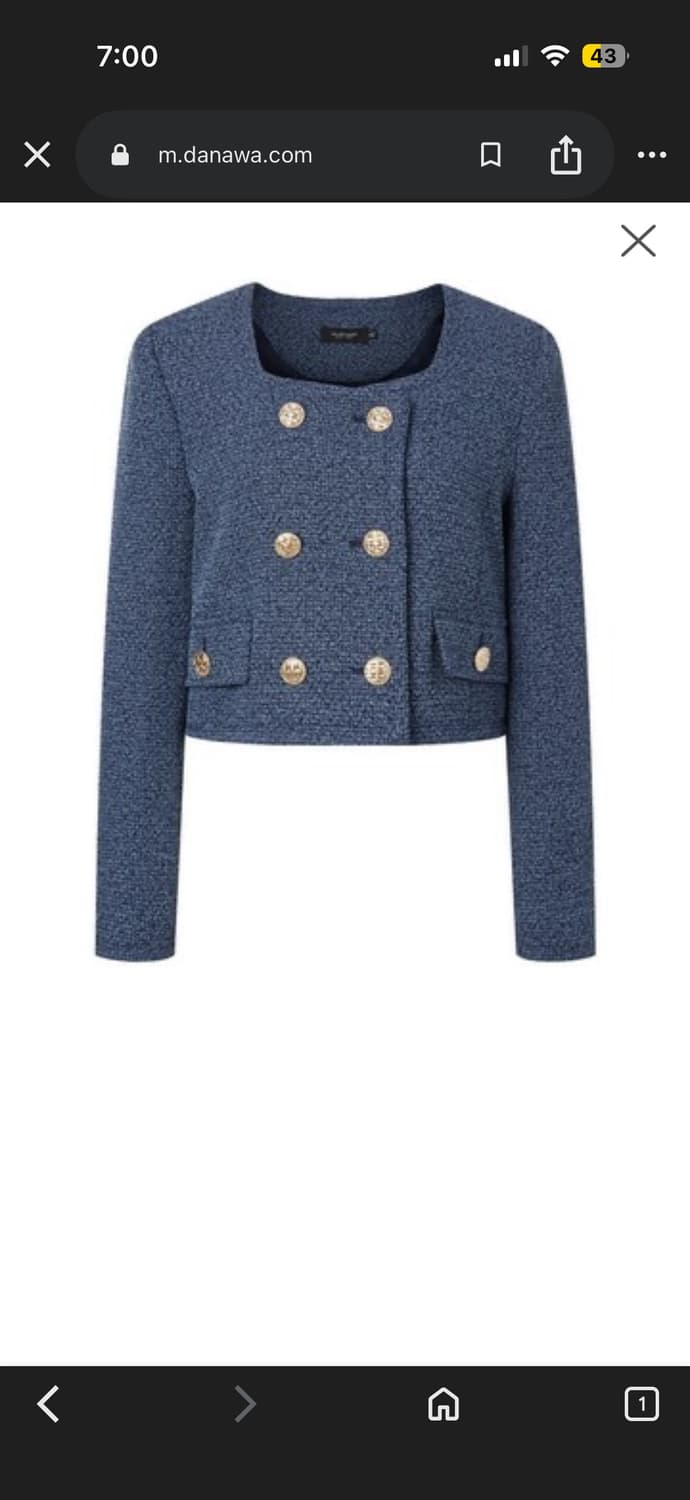 질스튜어트뉴욕 멜란지 트위드자켓 상품이미지1