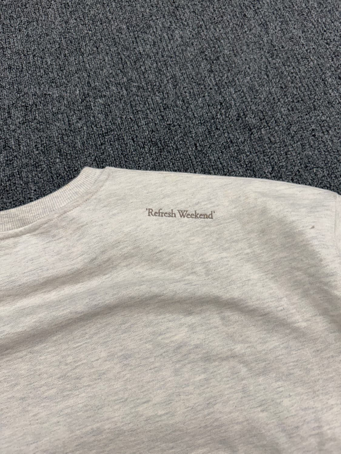 M)SATUR 빈티지 호텔 프린팅 스웻셔츠 상품이미지6