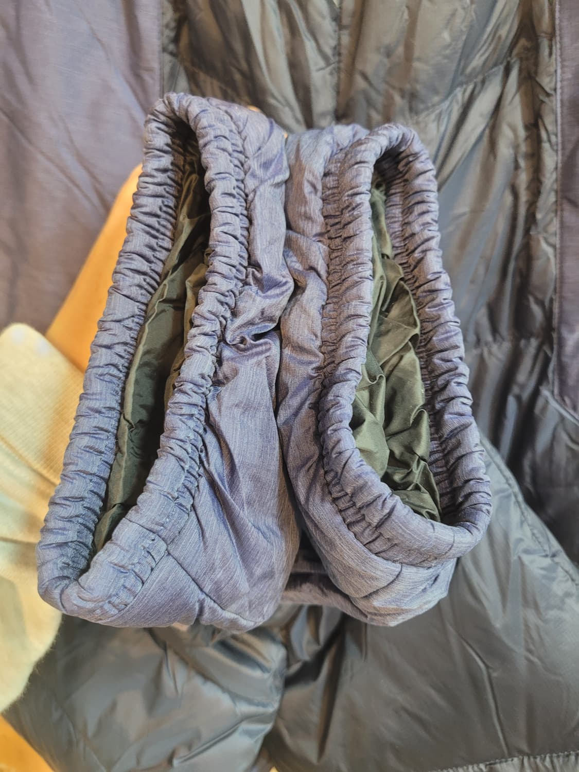 에코로바 구스 패딩 바지 XXL 상품이미지5