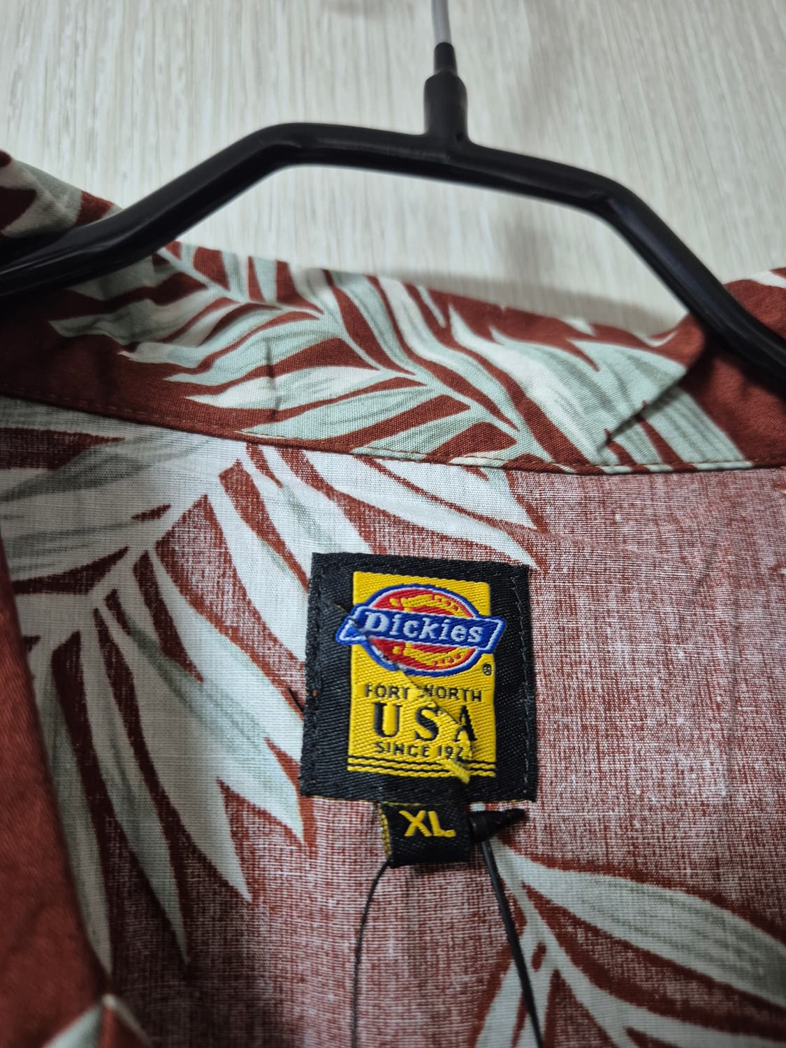 (새제품) 디키즈 USA  야자수 하와이안 셔츠 님방 상품이미지4