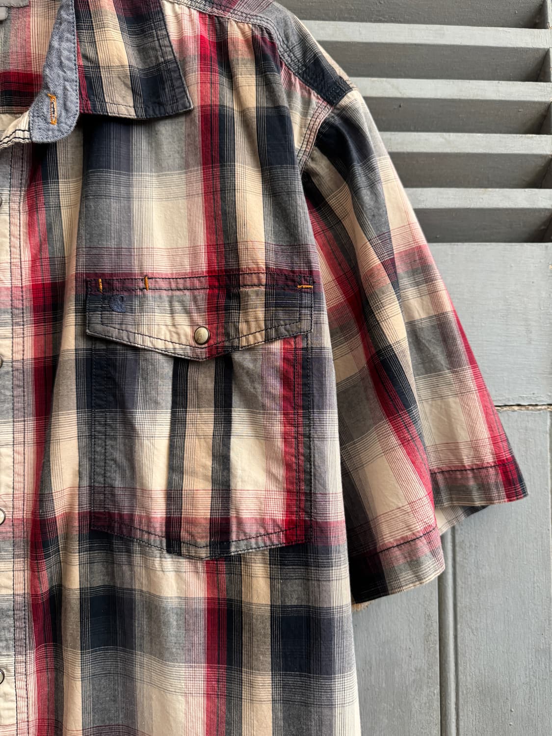 [2XL]칼하트 USA 오버핏 체크셔츠 상품이미지4