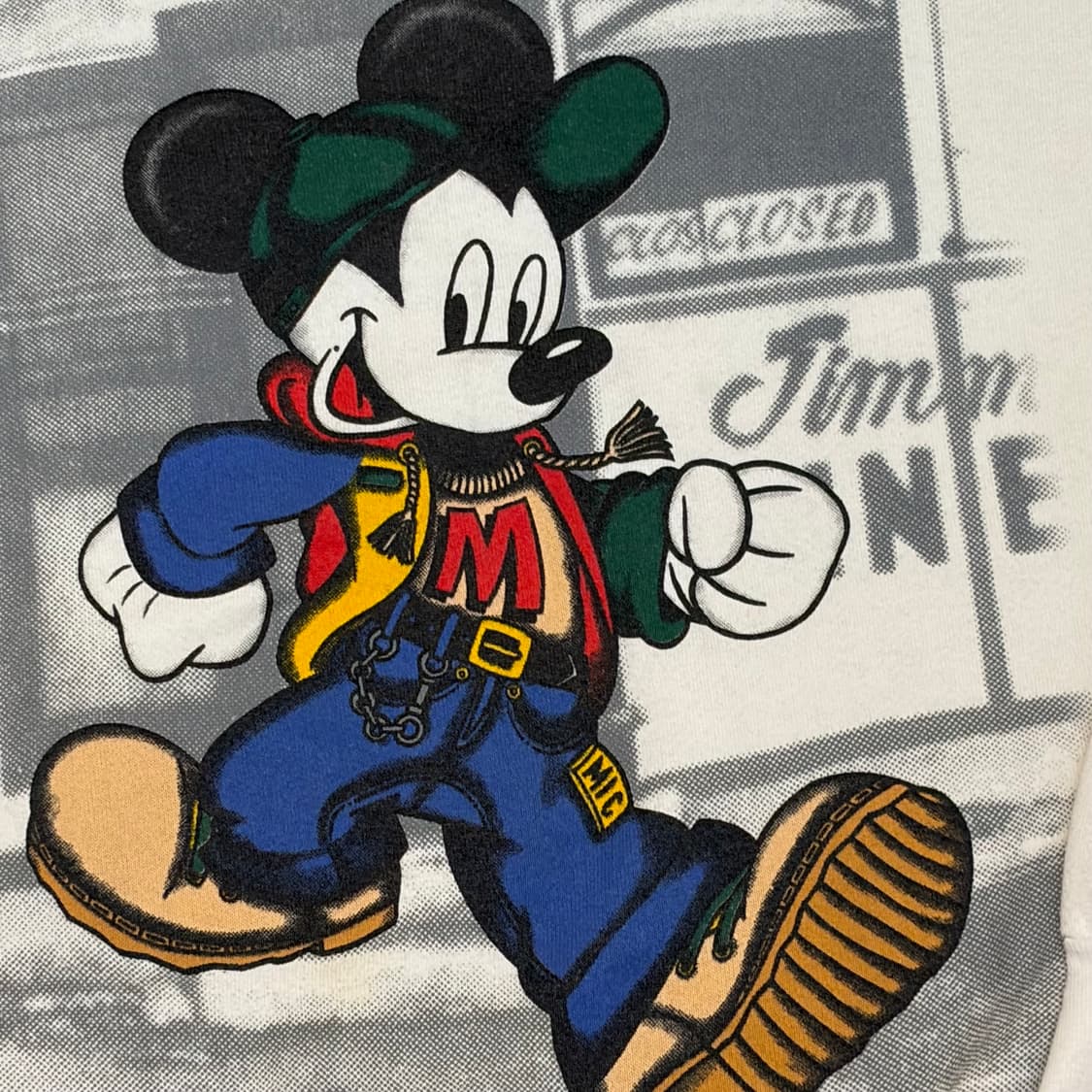 레어 90s 미국 빈티지 디즈니 미키마우스 맨투맨 상품이미지4
