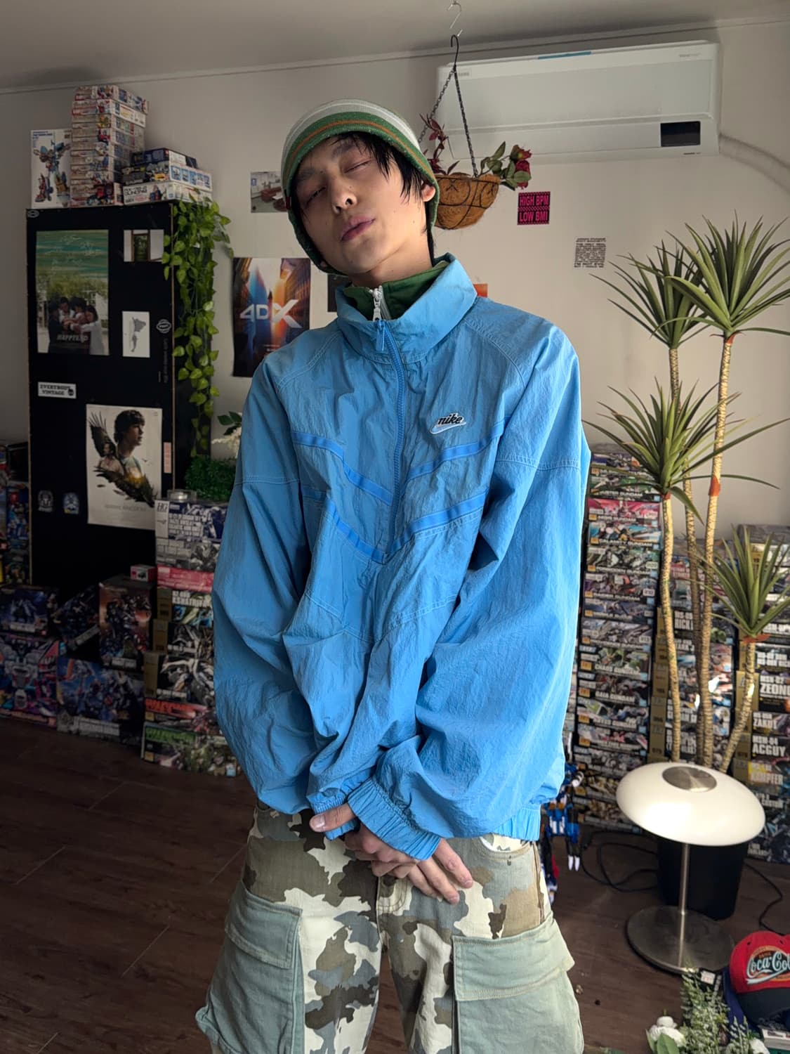 Nike SW5 빅 로고 오버 아노락 상품이미지2