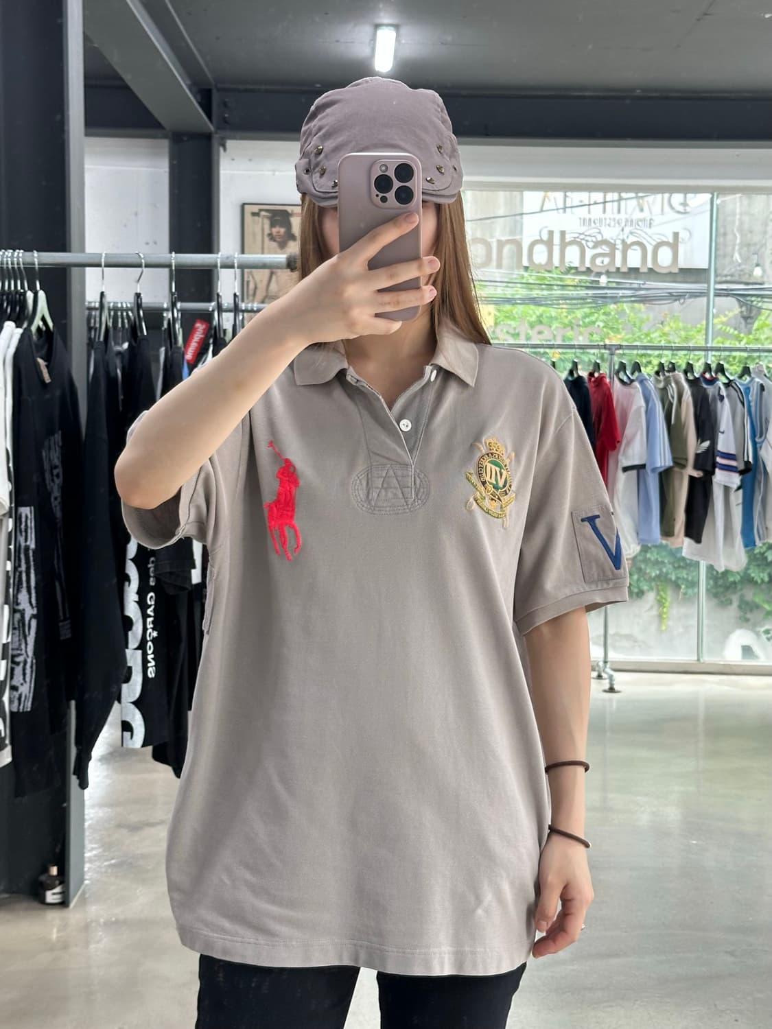 폴로랄프로렌 빅포니 넘버링 럭셔리 Pk반팔티 상품이미지1