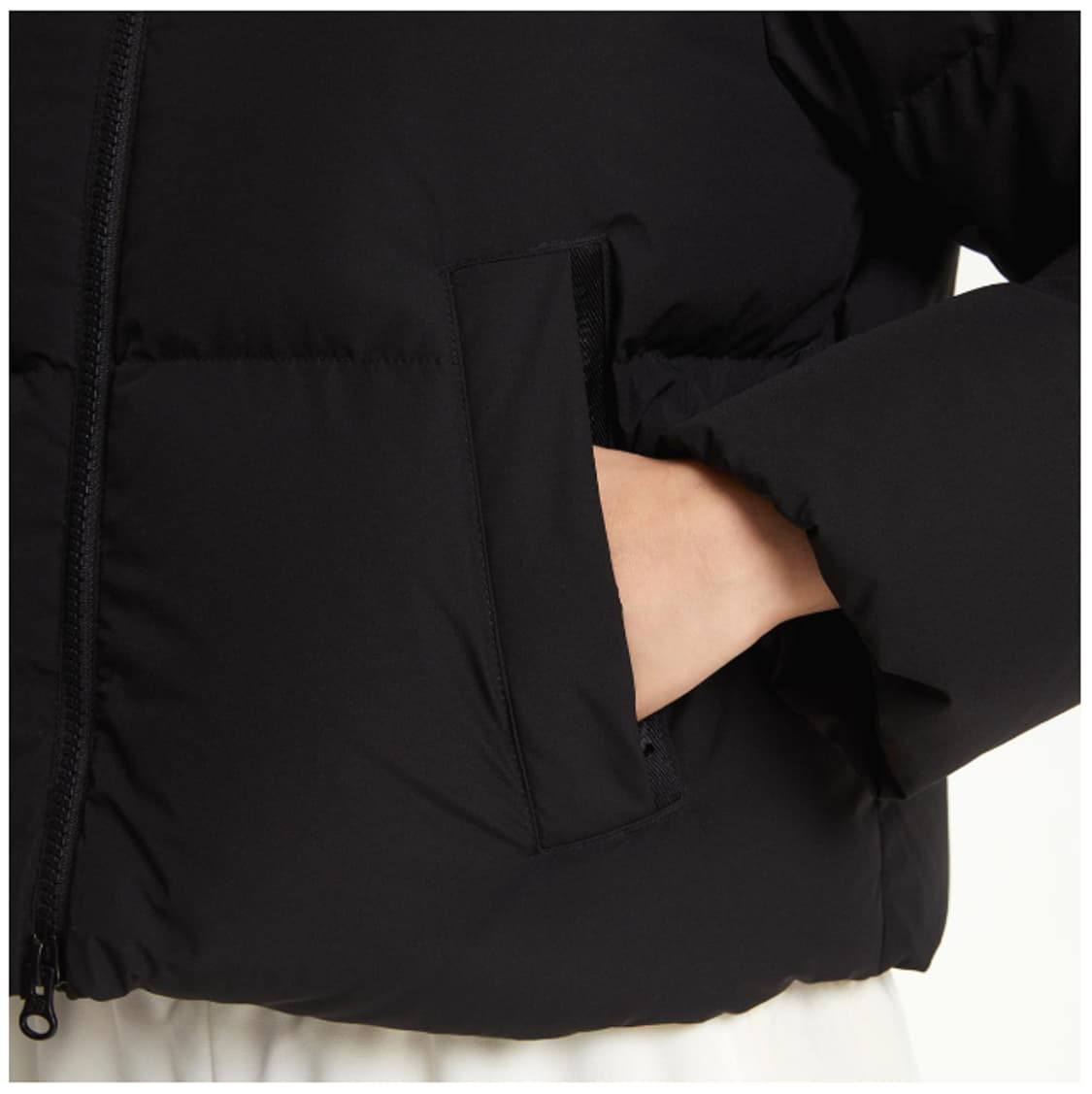 뉴발란스 액티브 숏 구스 다운 블랙 상품이미지10