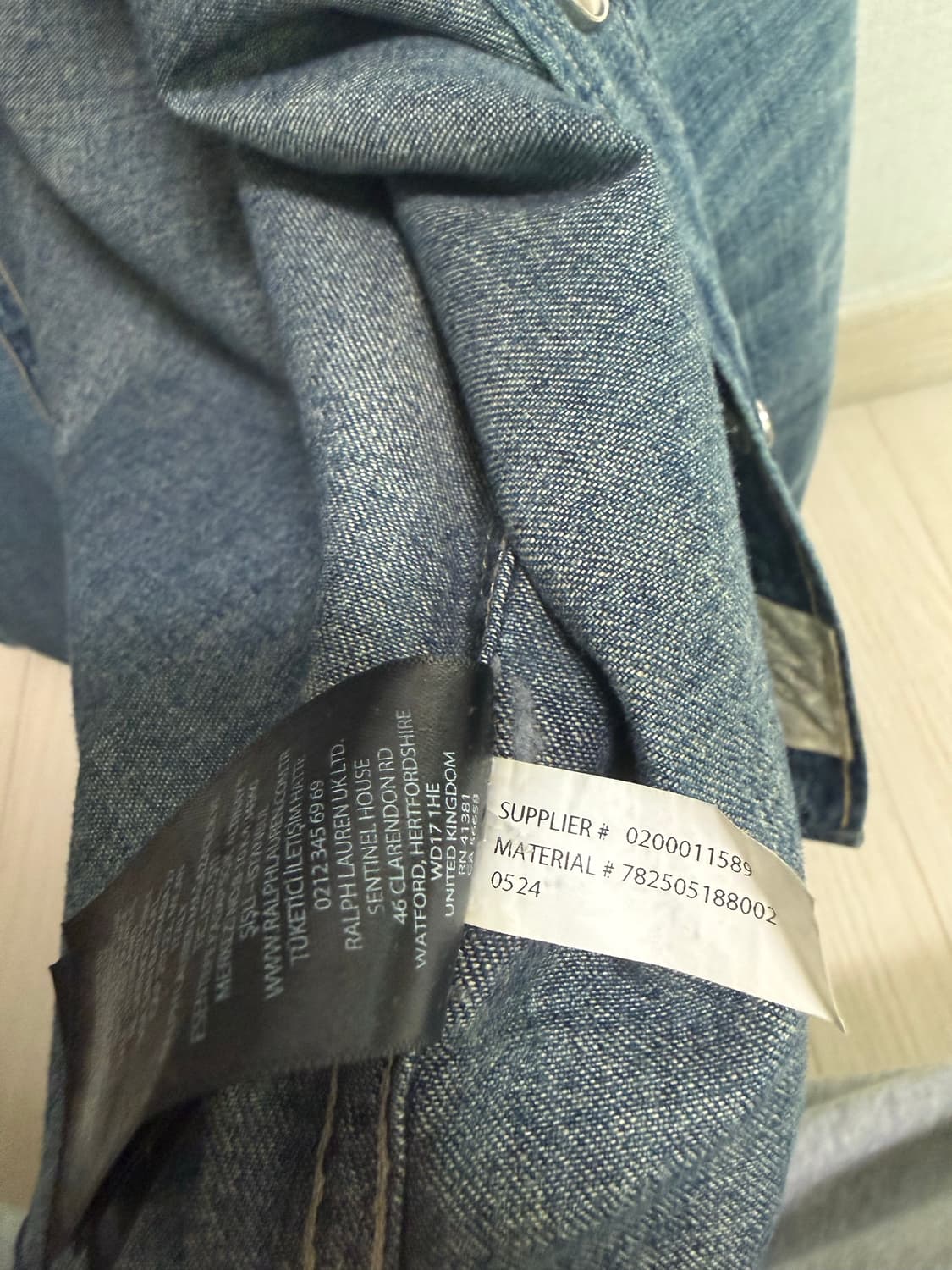 더블알엘워스턴셔츠 상품이미지5