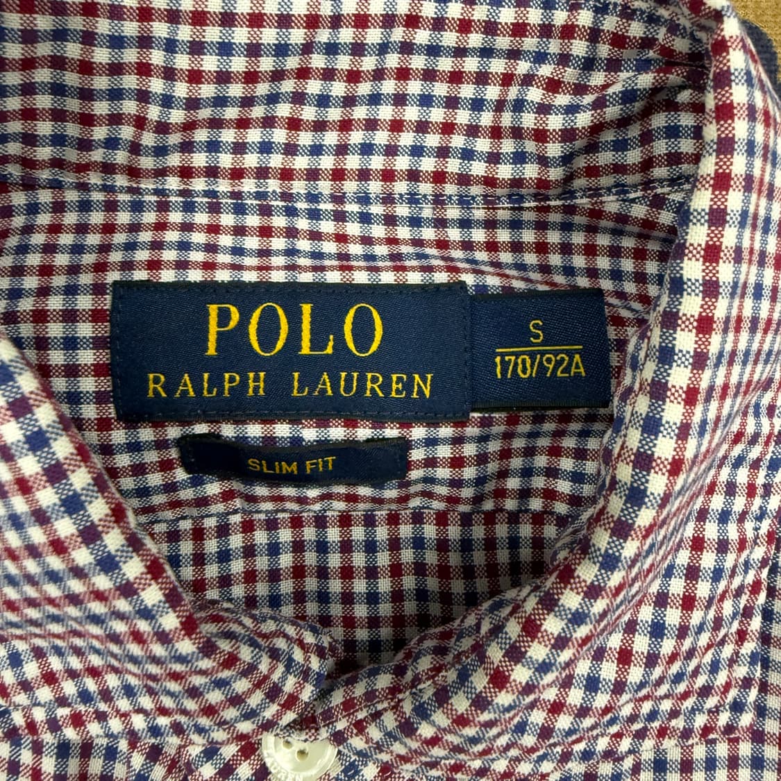 (S)폴로 랄프로렌 논로고 글랜체크 셔츠 상품이미지2