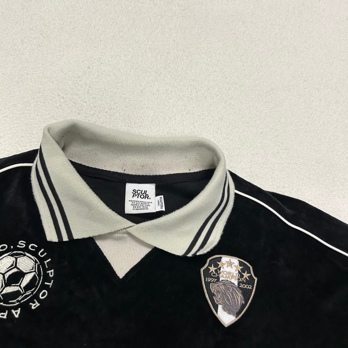 Sculptor velour soccer jersey 상품이미지6