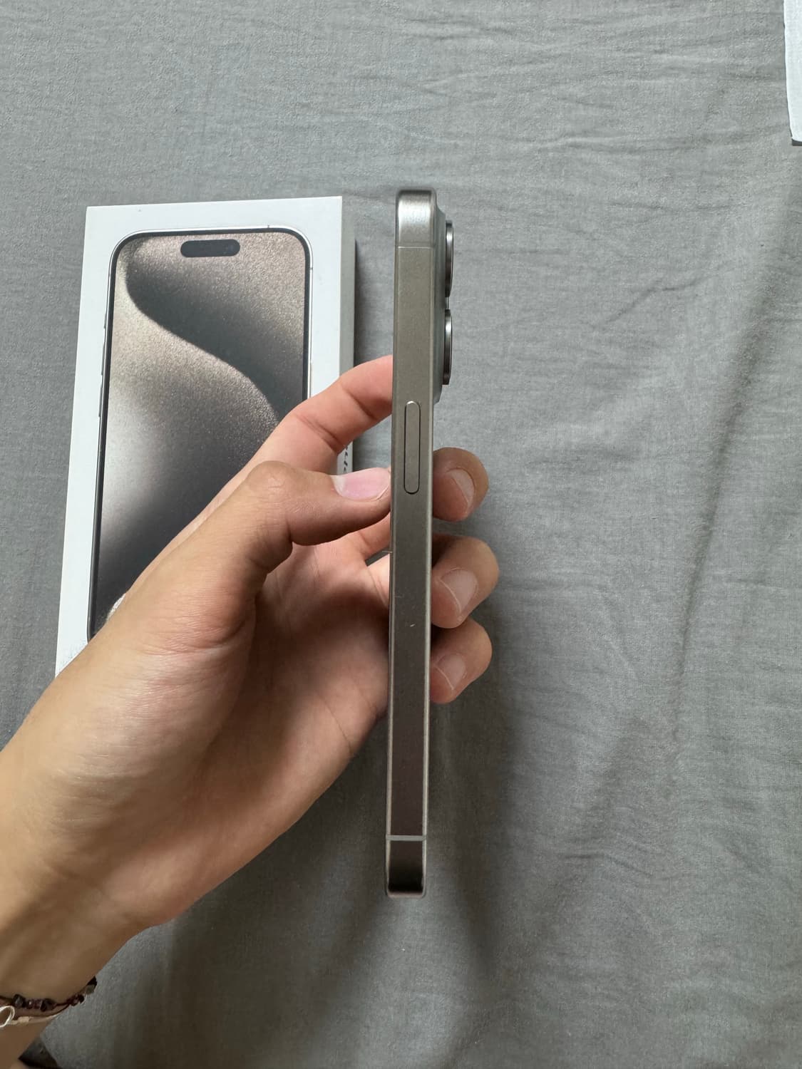 (SS급) 아이폰 15 프로 256GB 네츄럴 티타늄 상품이미지6