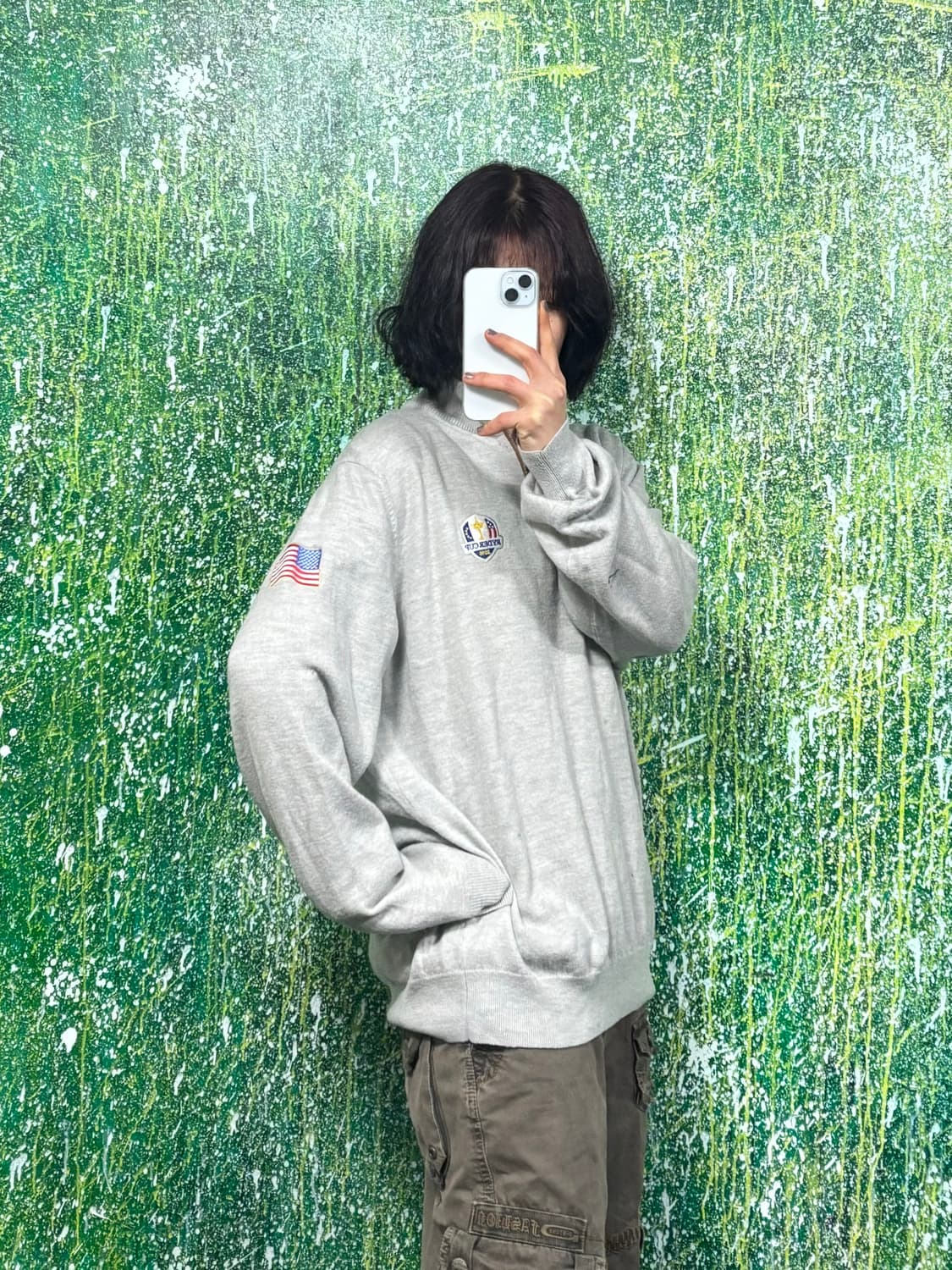 폴로 골프 반집업 상품이미지1