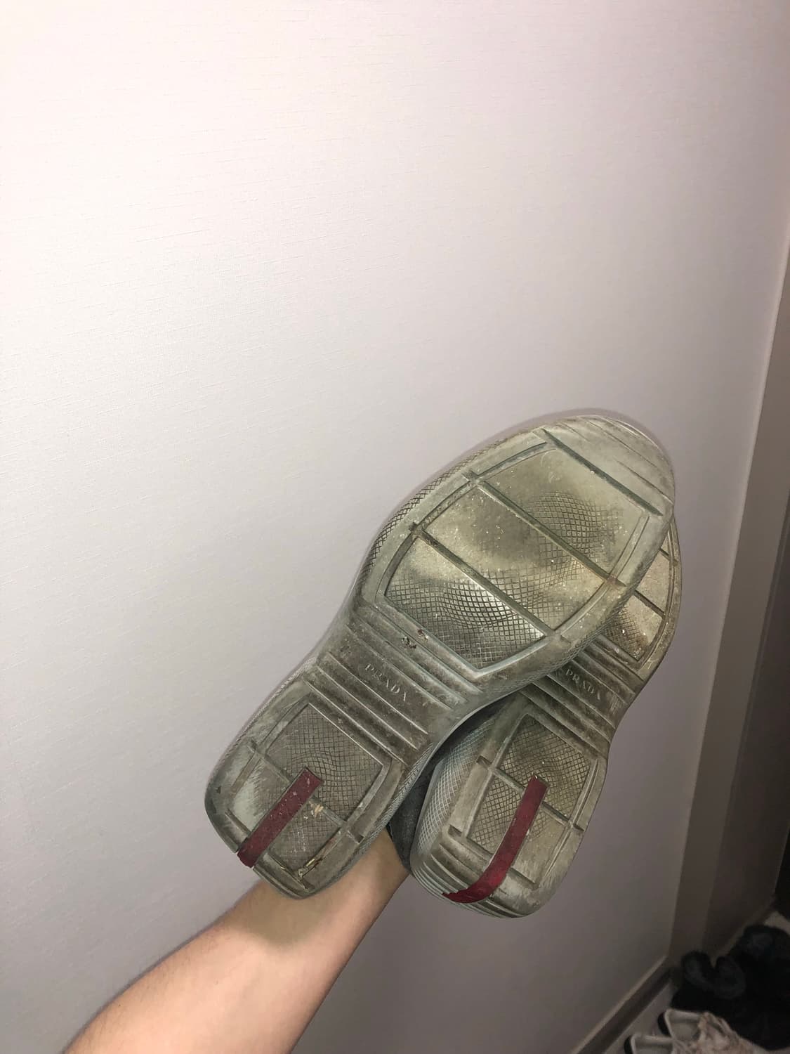 프라다 스포츠 아메리카컵 스웨이드 브라운 상품이미지4