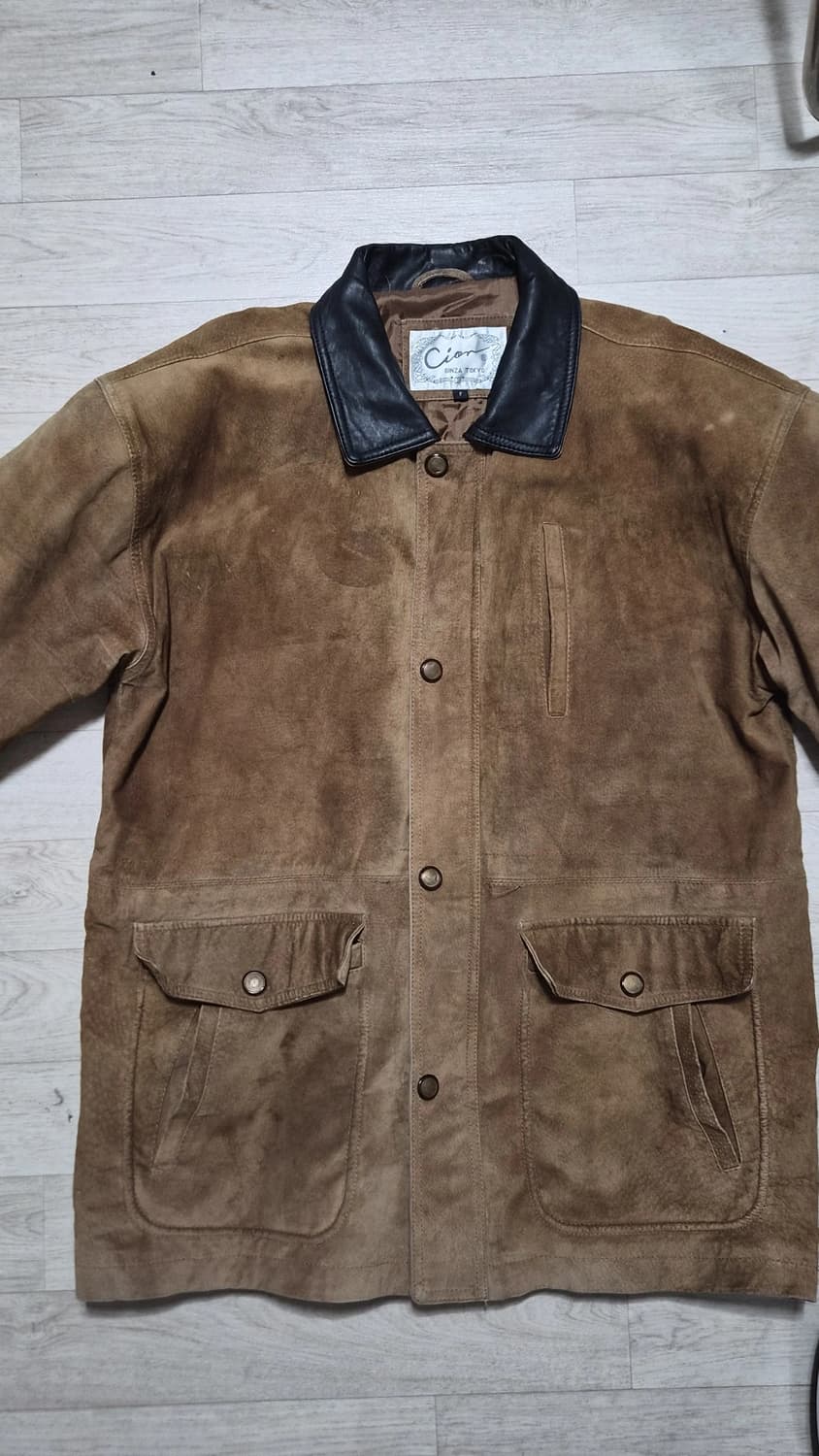 빈티지 브라운 자켓 상품이미지2