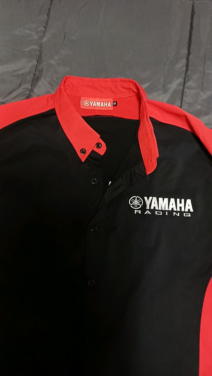 야마하 레이싱 냉감반팔셔츠 105 가슴57 기장75 상품이미지2