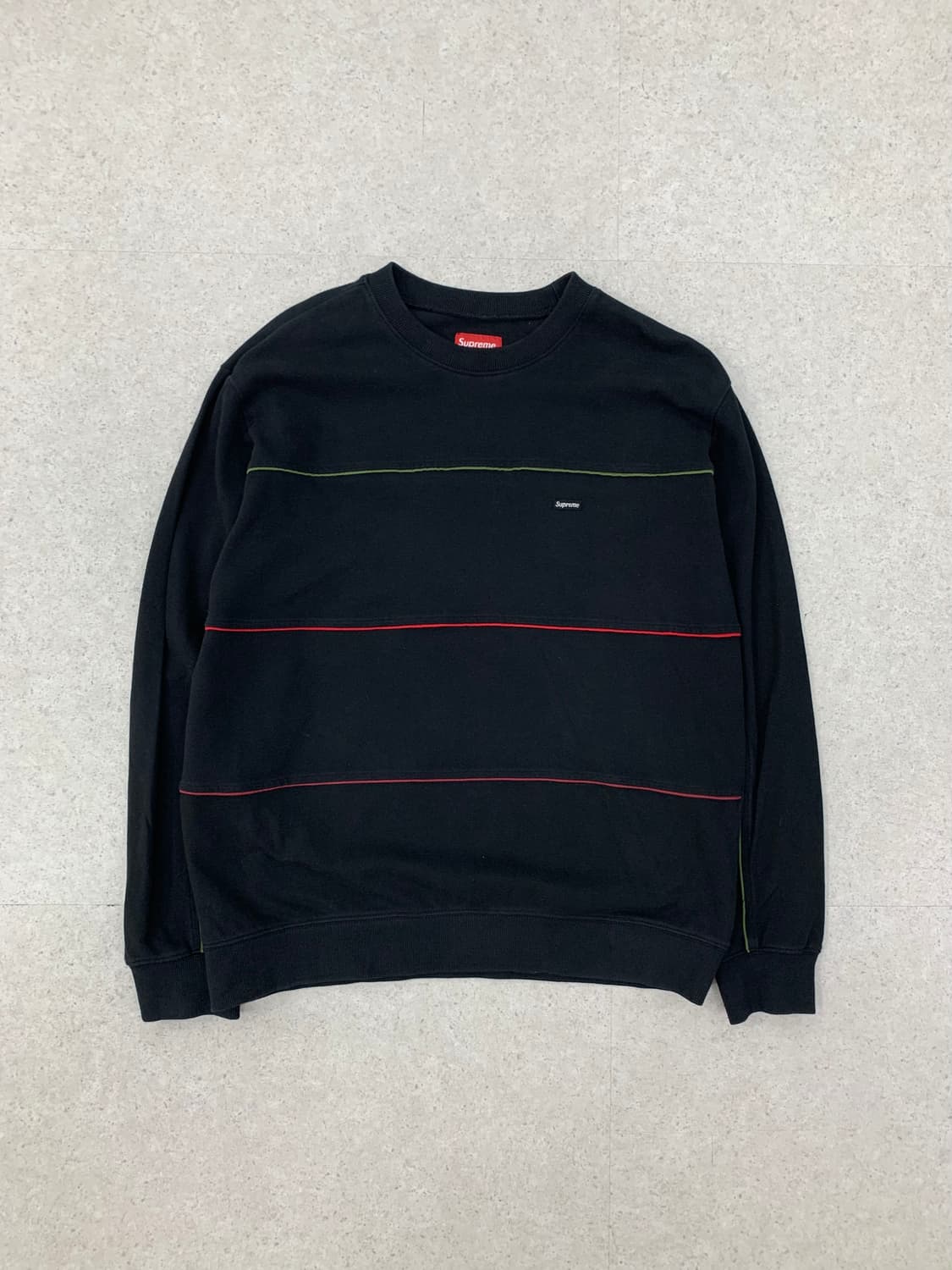 Supreme 슈프림 멀티컬러 피케 크루넥 스웻셔츠 상품이미지1
