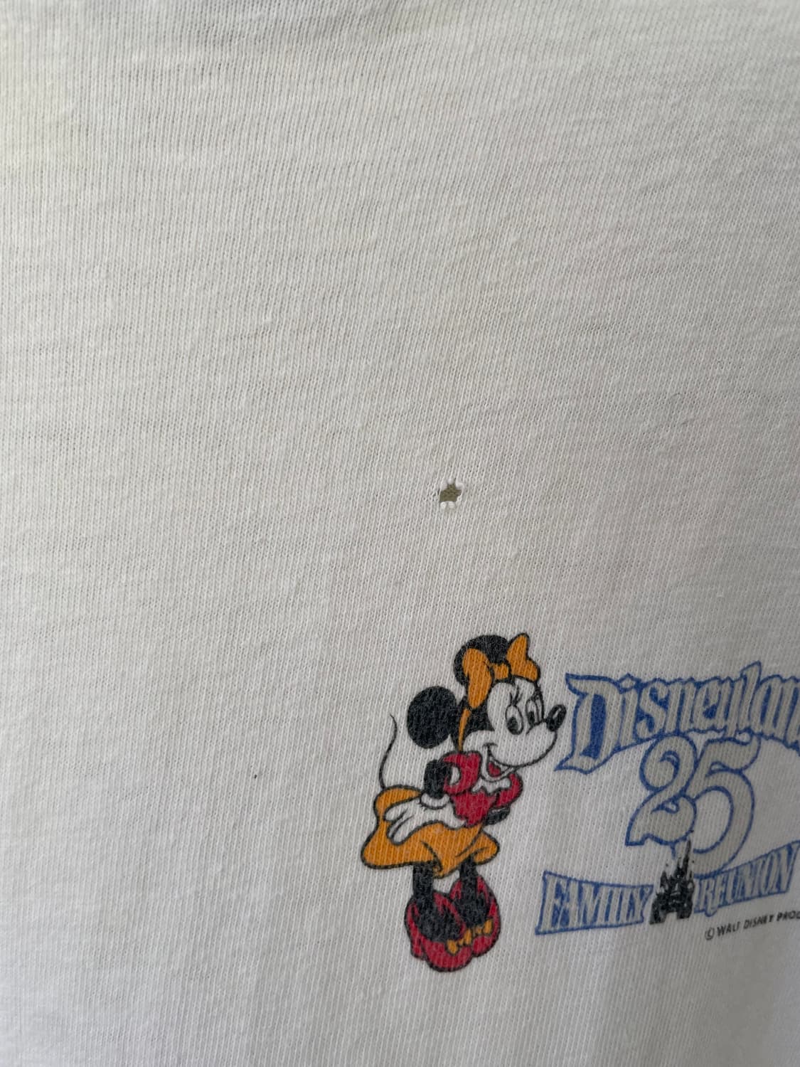 1980's Vintage Disneyland Ringer T-shirt 상품이미지5