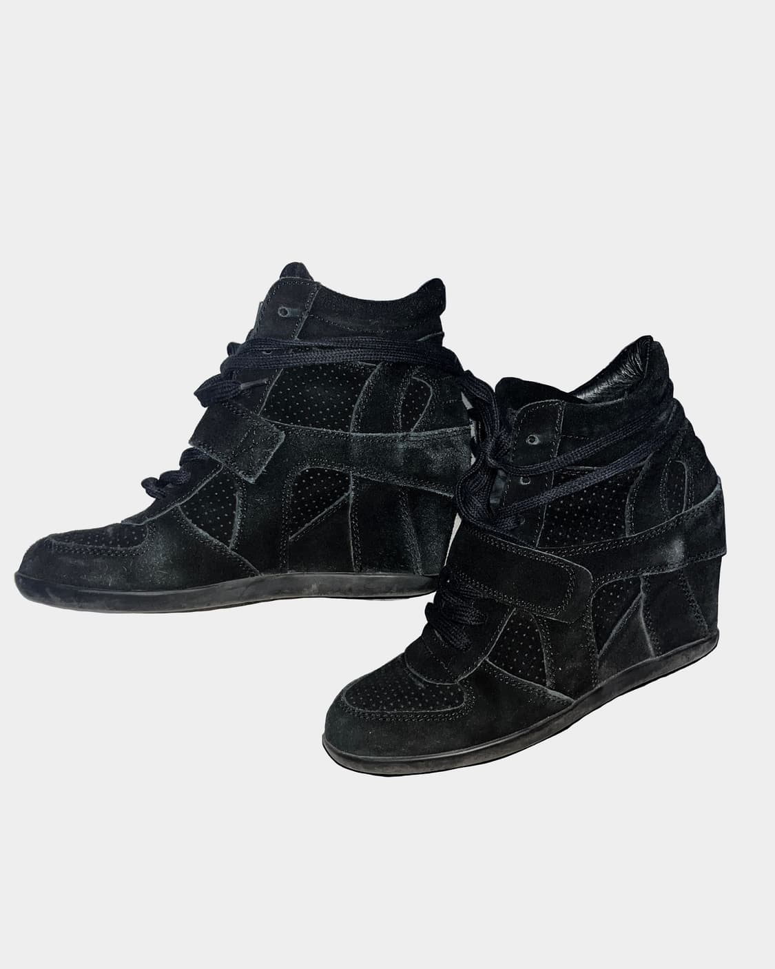 Ash 아쉬 보위 웨지 스니커즈 블랙 38 상품이미지1