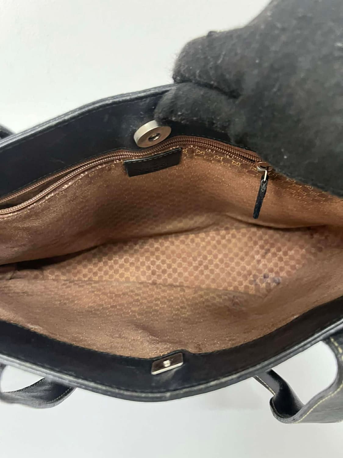 구찌 빈티지 가죽 토트백 상품이미지6