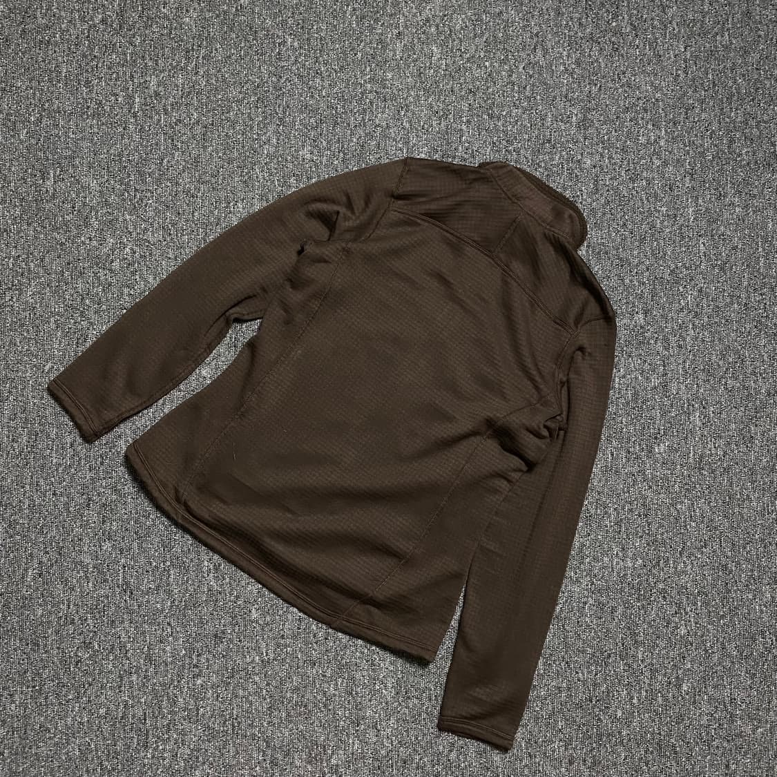 🌊Patagonia R1 Zip-up Brown Womens M  상품이미지3
