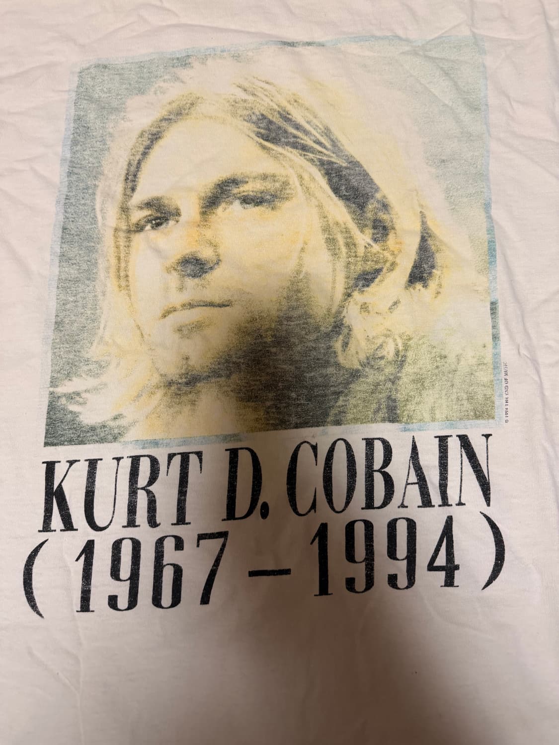 90s 너바나 커트코베인 밴드티 XL 상품이미지3