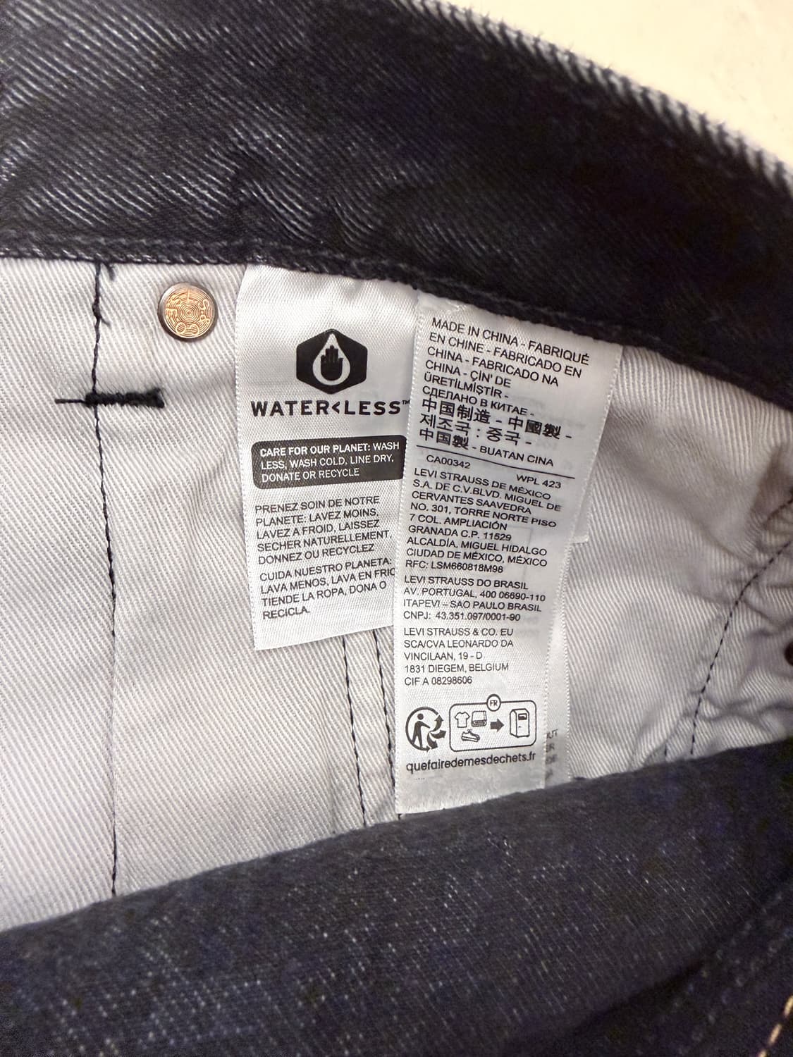 [36] 리바이스 빔즈 501 리미티드 에디션 블랙 상품이미지9