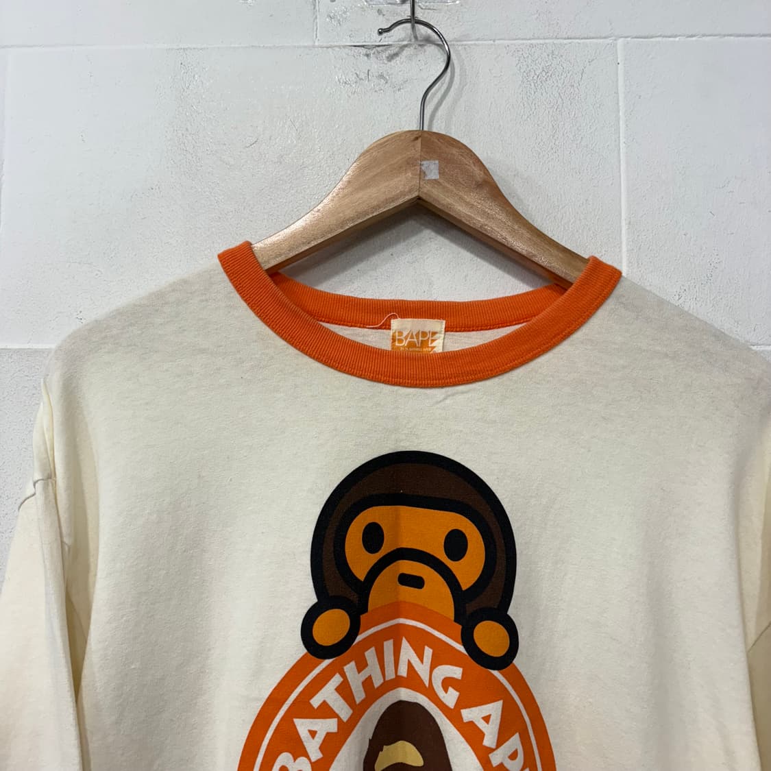 베이프 비지웍스 롱슬리브 티셔츠 상품이미지2