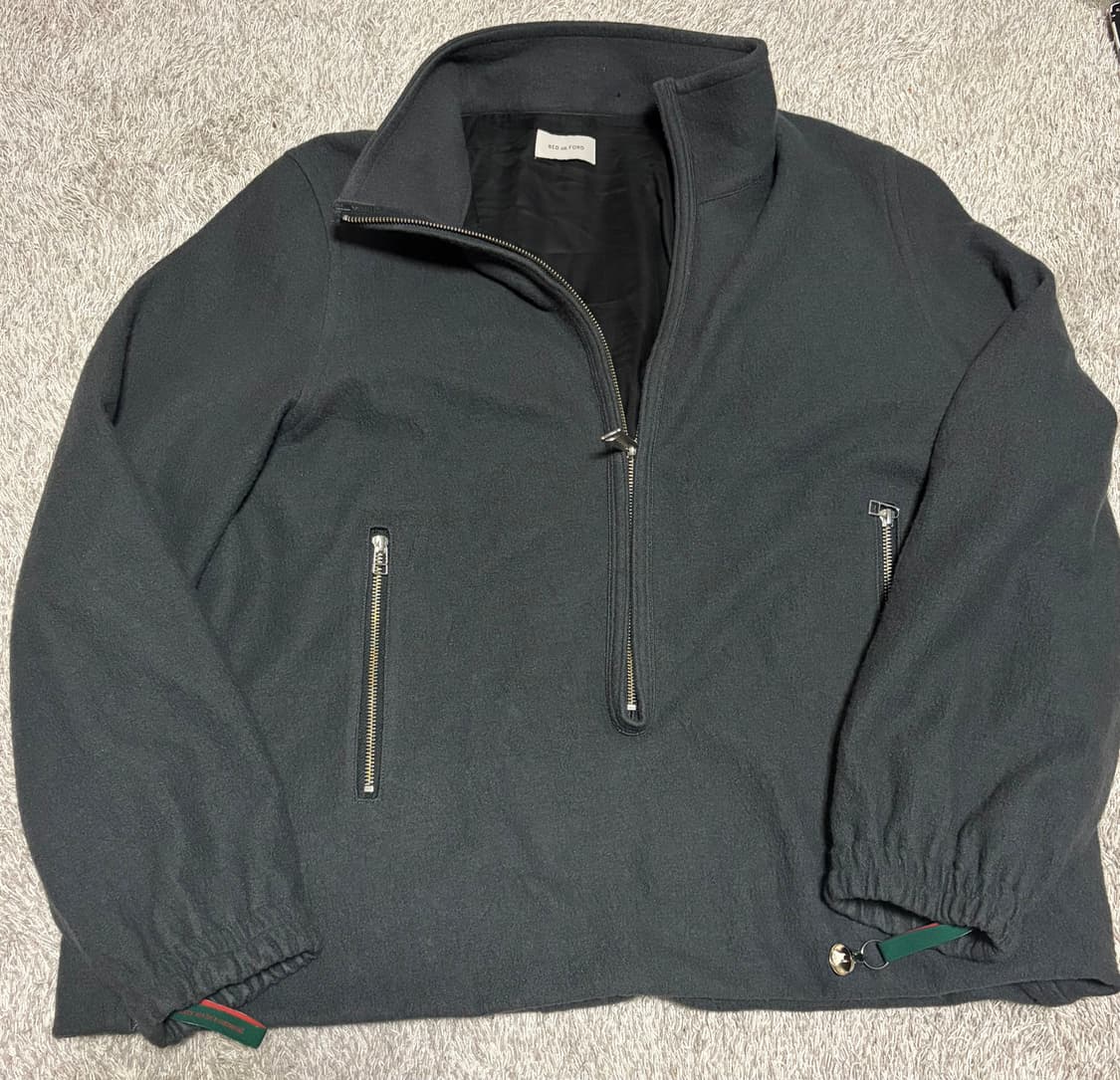 BED j.w FORD 반집업 벨 후리스 자켓 2사이즈 상품이미지1