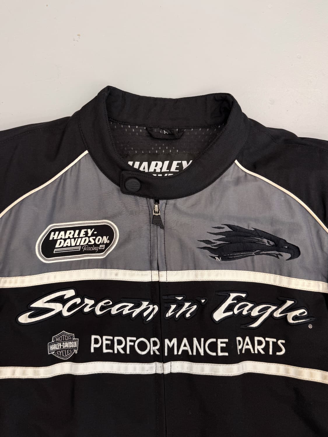 할리데이비슨 루즈핏 스크리밍 이글 레이싱 자켓 상품이미지5