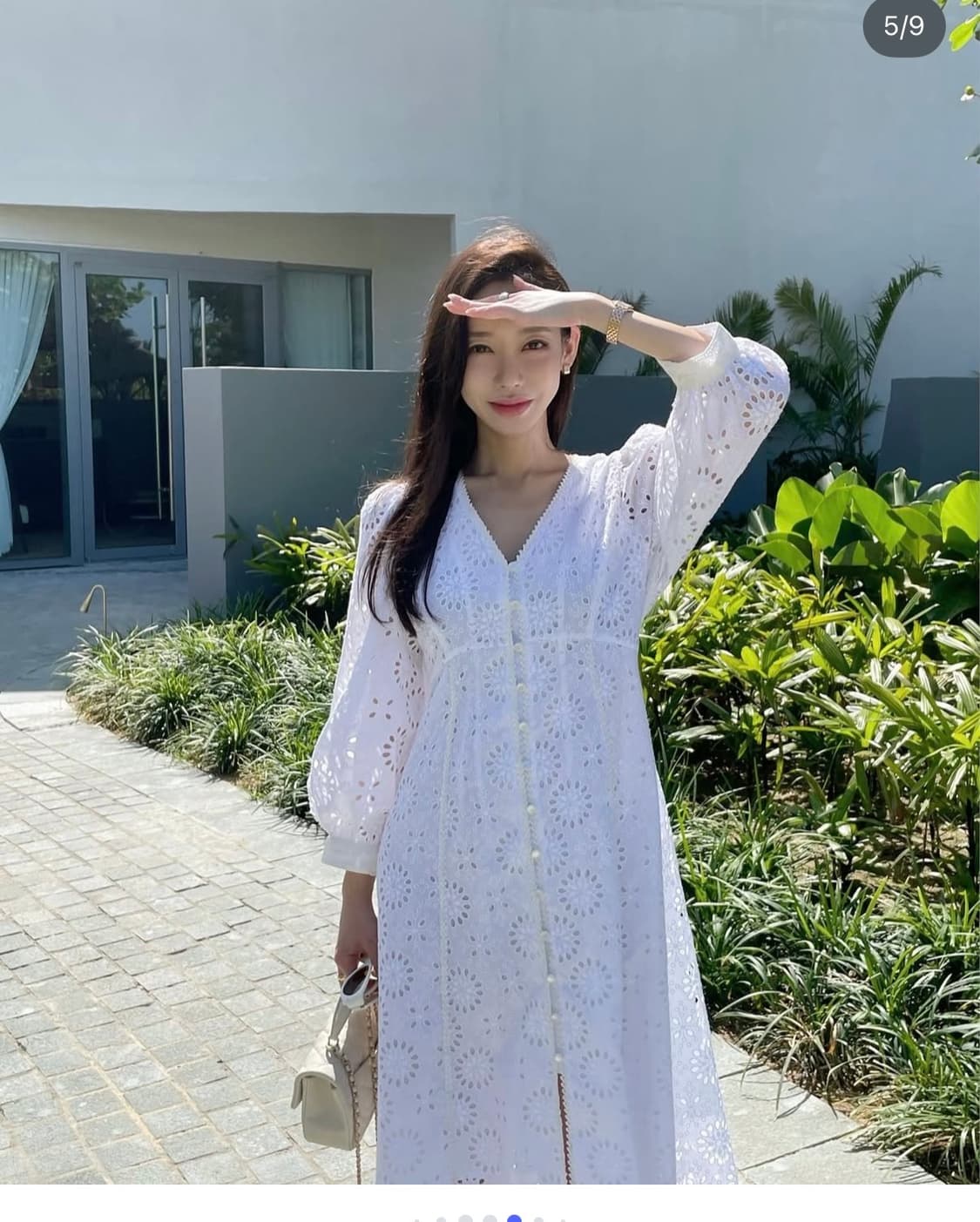 Cecile Punching Lace Dress 상품이미지1