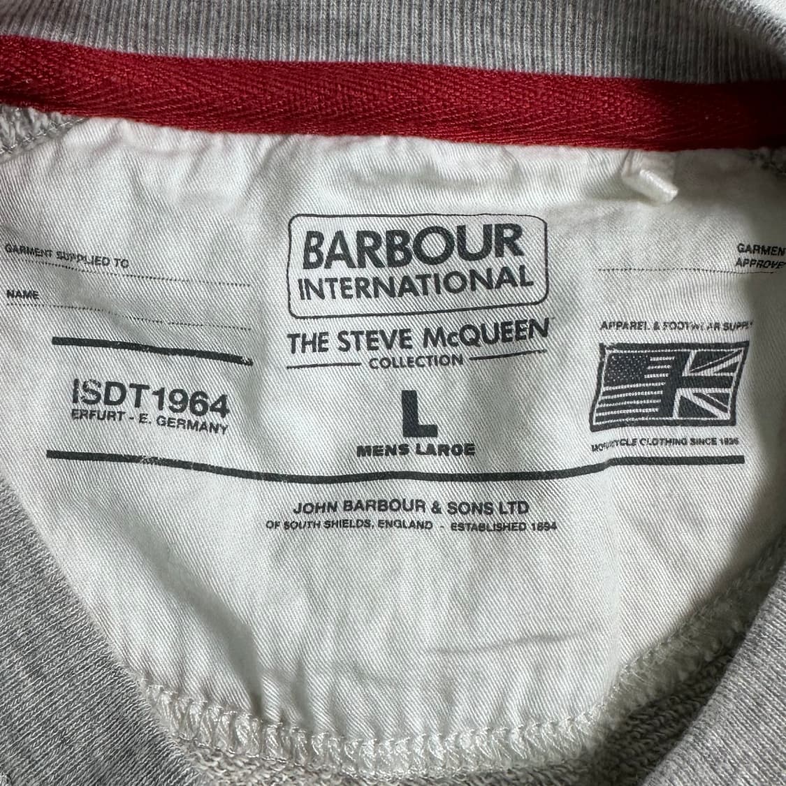 바버 스티브맥퀸 맨투맨 상품이미지6