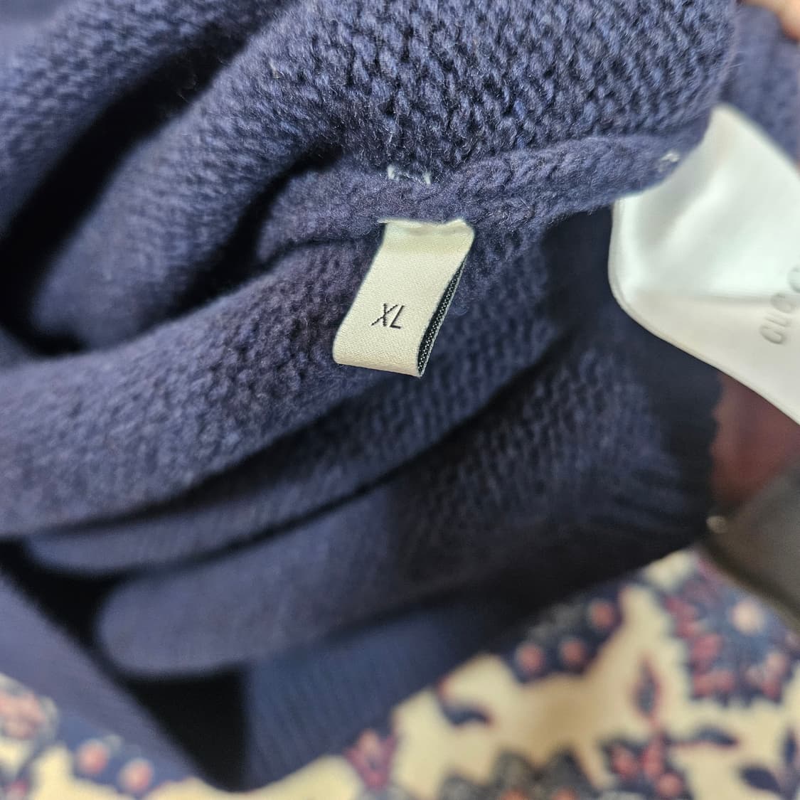 구찌(Gucci) 스네이크 자수 울 스웨터 XL size 상품이미지8