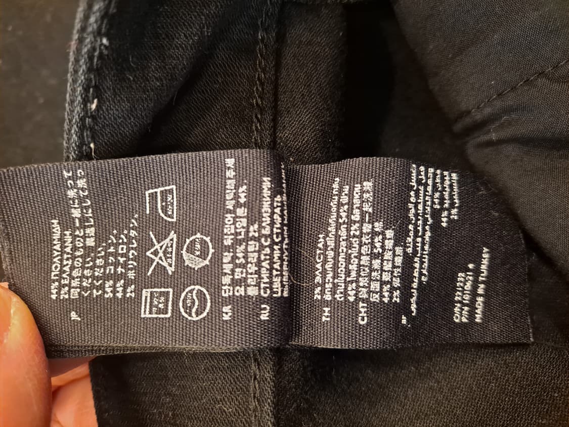 Cos 여성용 블랙팬츠 EUR32 상품이미지5