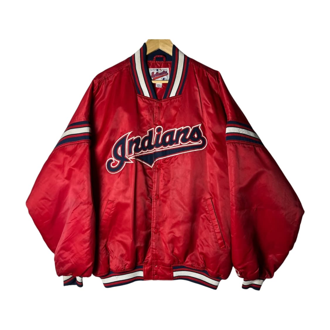 [Starter] 90's 스타터 MLB 클리블랜드 바시티자켓 상품이미지1