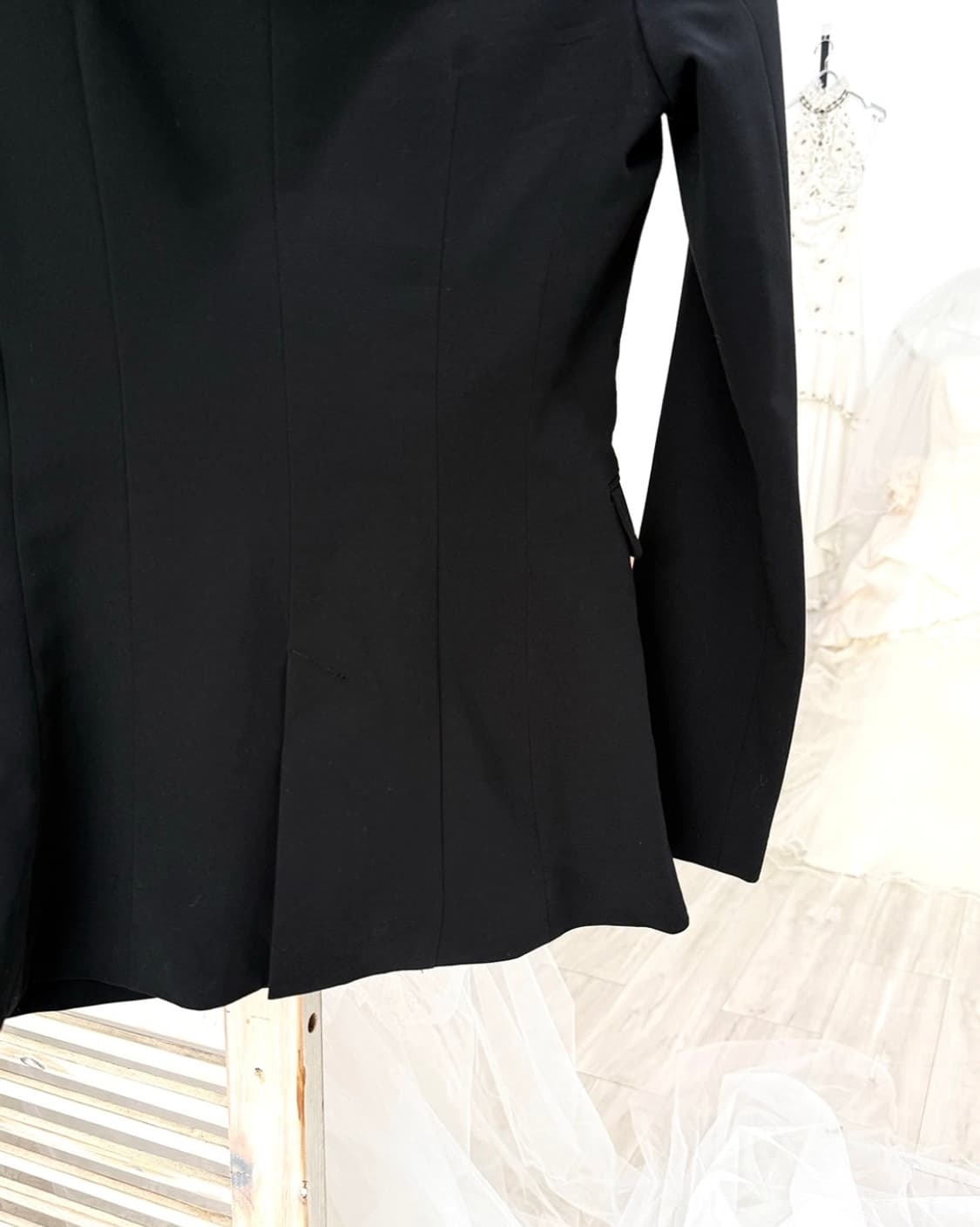 INGNI Black Hooded Slim-Fit Blazer 상품이미지9