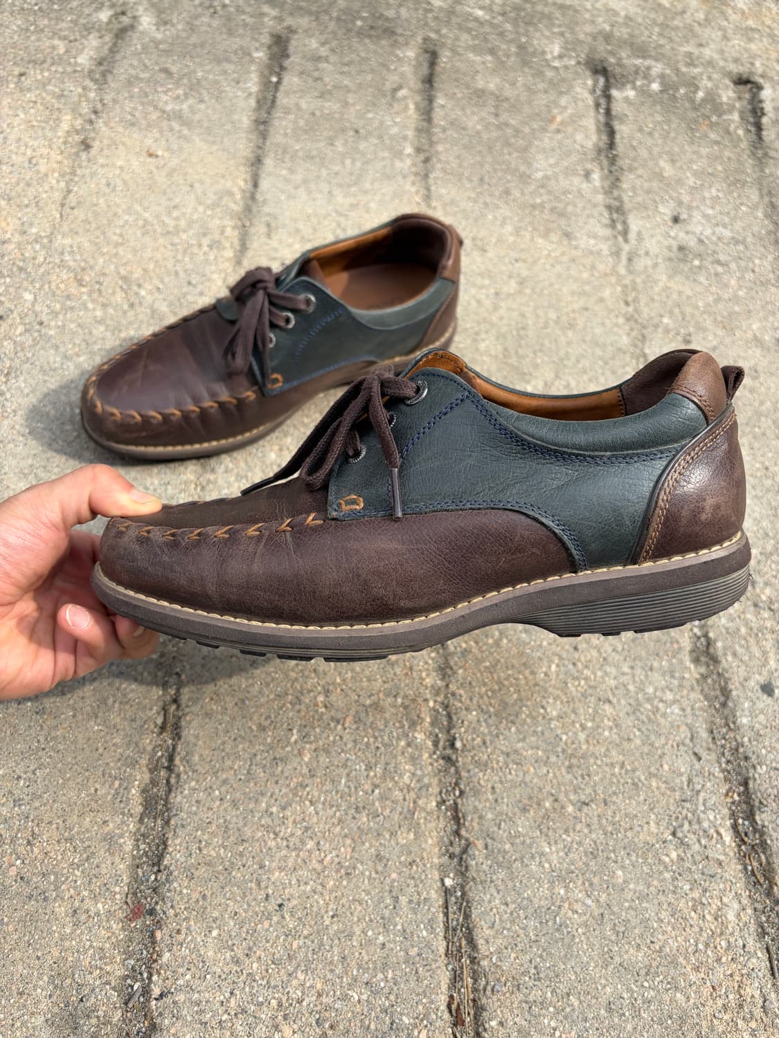 LANDROVER 캐주얼 레더 더비 슈즈 250 상품이미지3