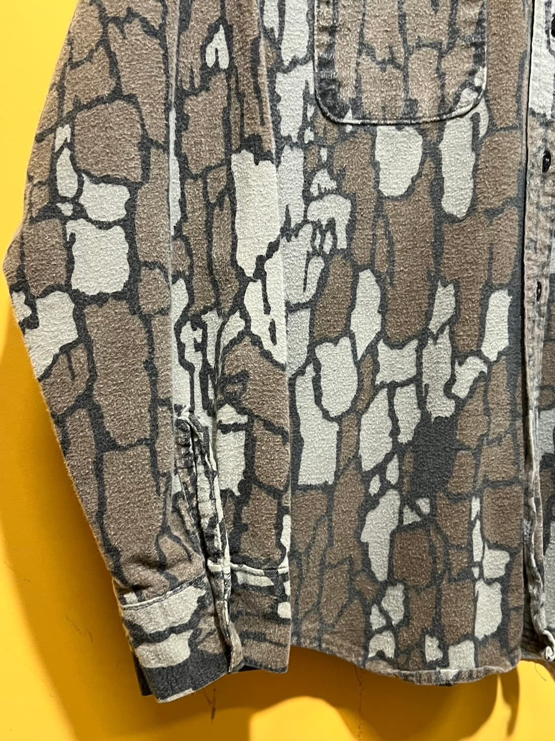 80s [XL] 윈체스터 Trebark 카모 플란넬 셔츠 상품이미지4