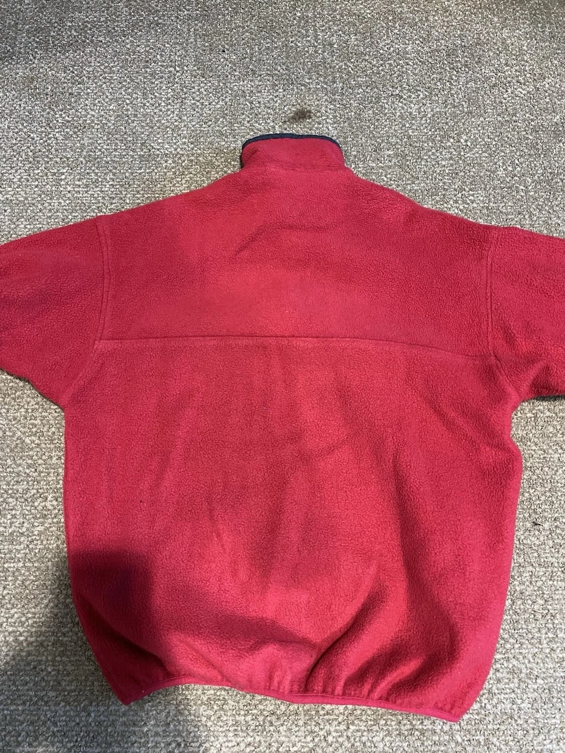 90s 파타고니아 신칠라 스냅-T 레드/블랙 USA 상품이미지4