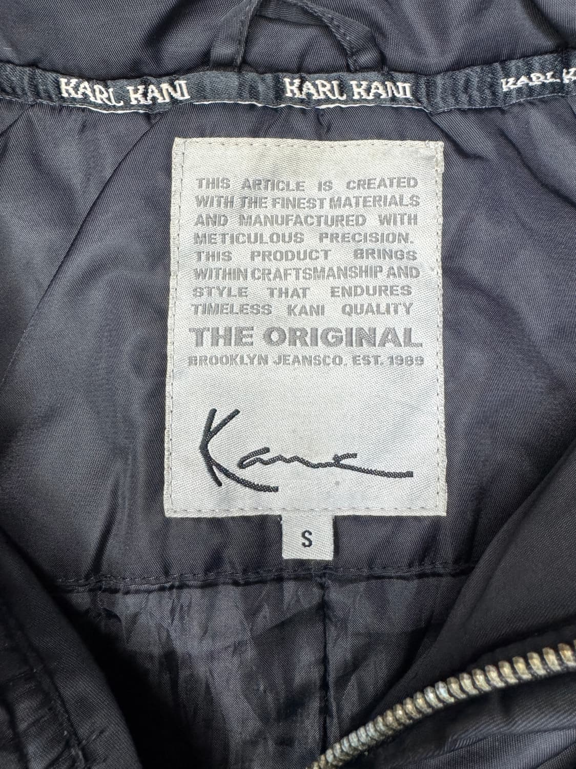 빈티지 90s 칼카니 karl kani  CWU 플라이트 자켓 S 상품이미지4