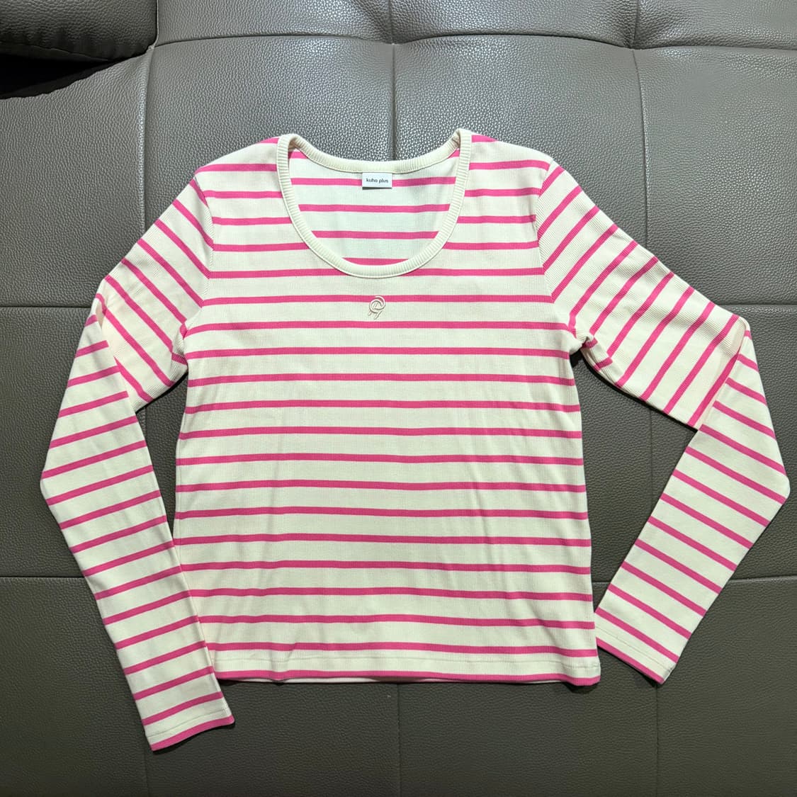새것) kuho plus 구호 플러스 스트라이프 긴팔 S 상품이미지2