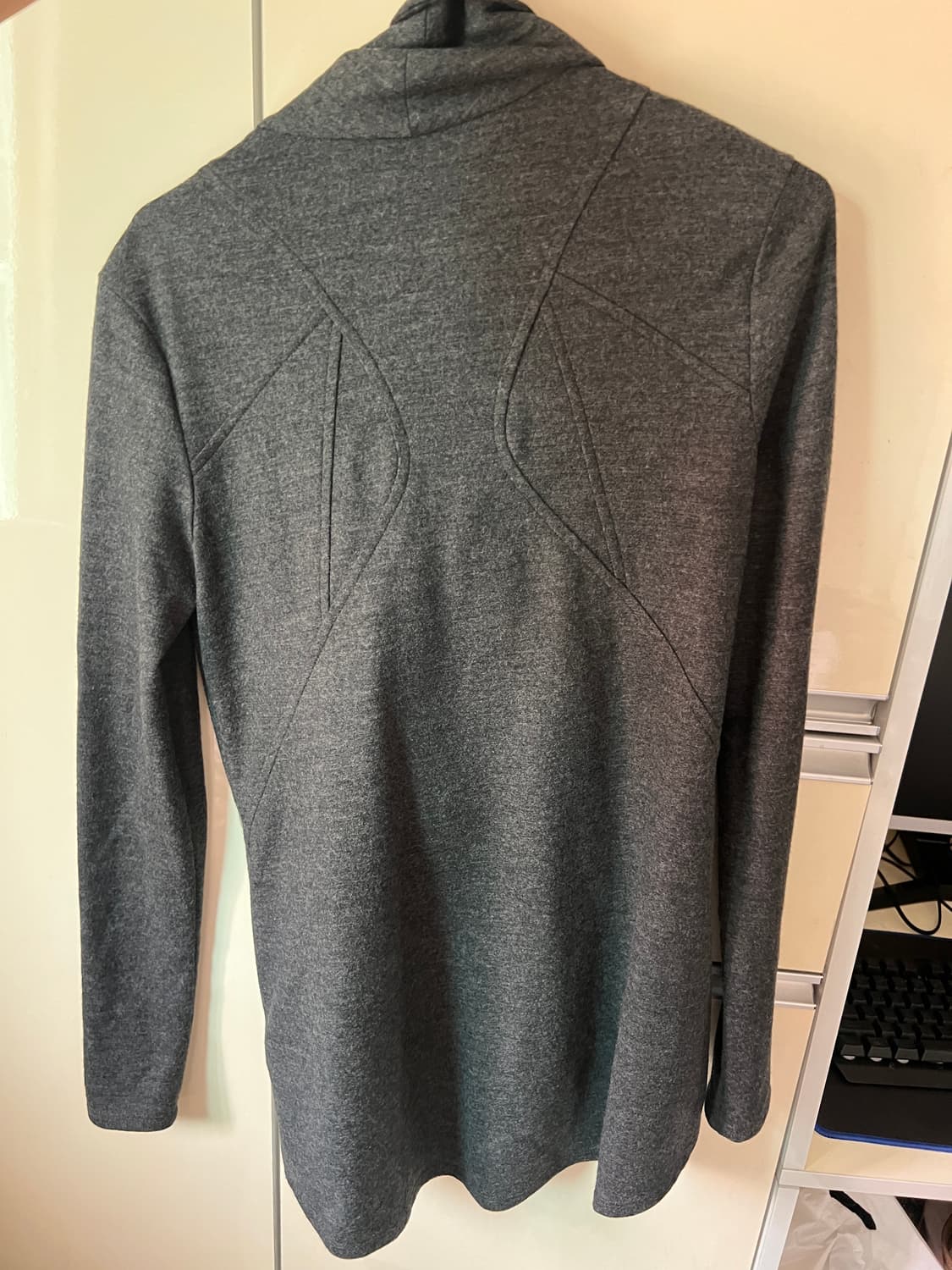 헬무트랭 비대칭 드레이프 집업 자켓 s 상품이미지3