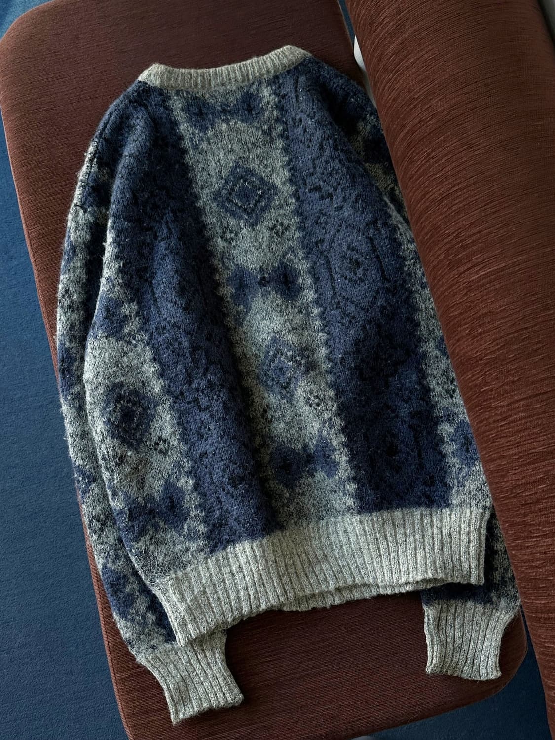 Dry fabric design pattern knit P/O 상품이미지5