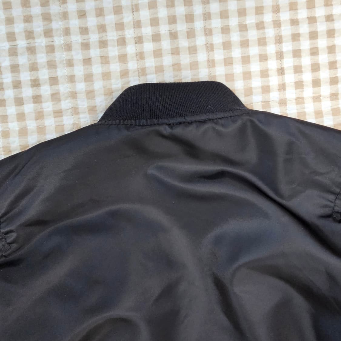 지오다노 오버핏 항공점퍼 남자100~105 상품이미지7