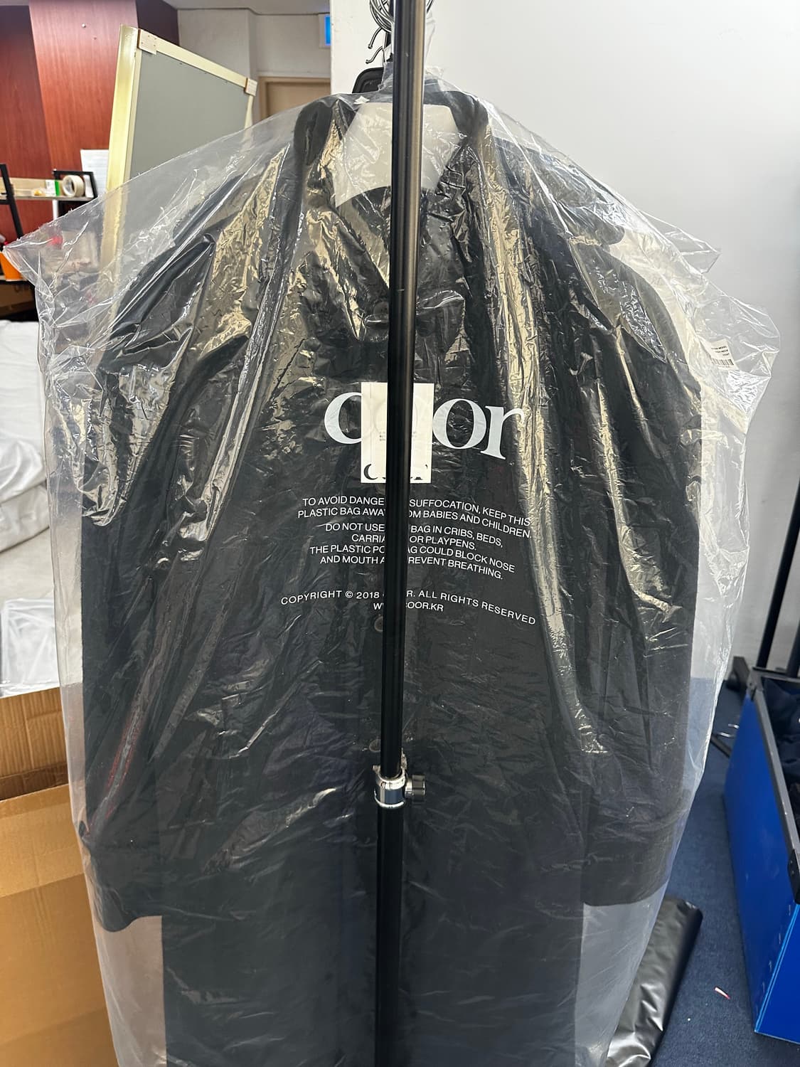 쿠어 싱글 코트 L사이즈 버진울 하이넥 코트 발마칸 코트  상품이미지2