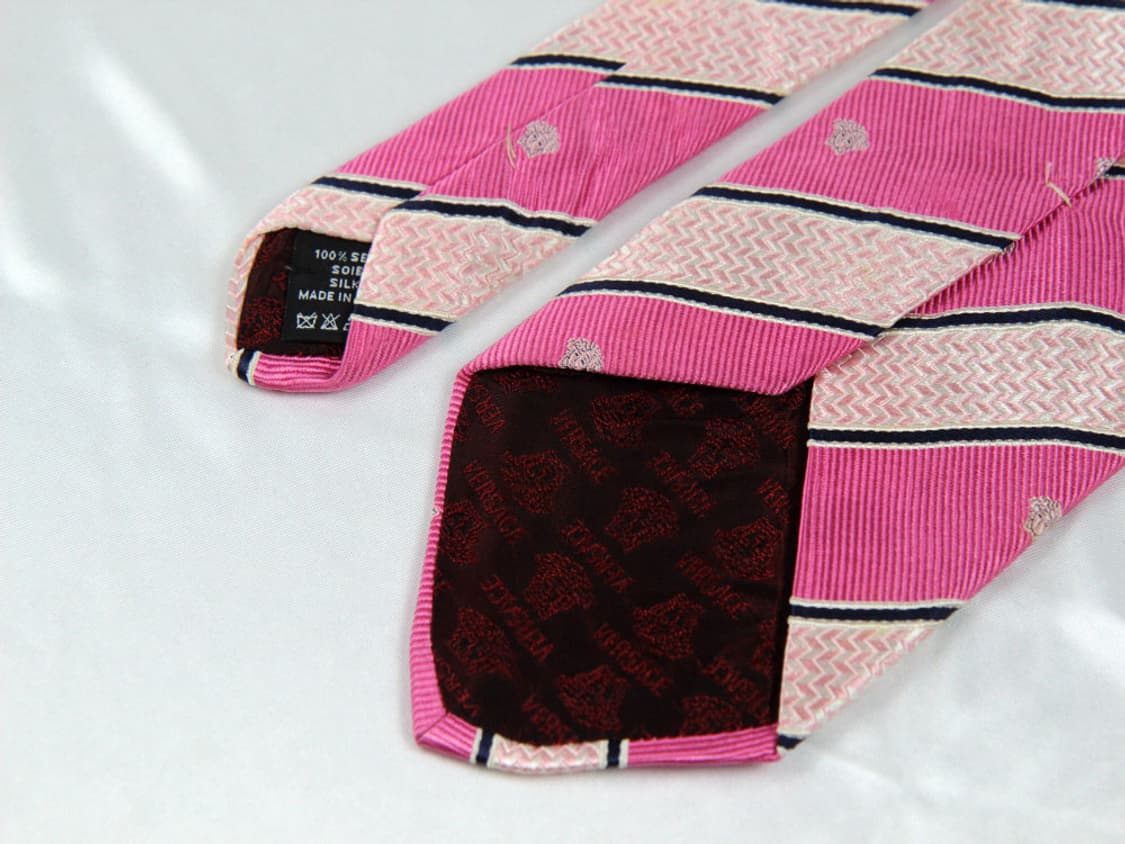 베르사체 8.8cm A-등급 남자 명품 넥타이 상품이미지4