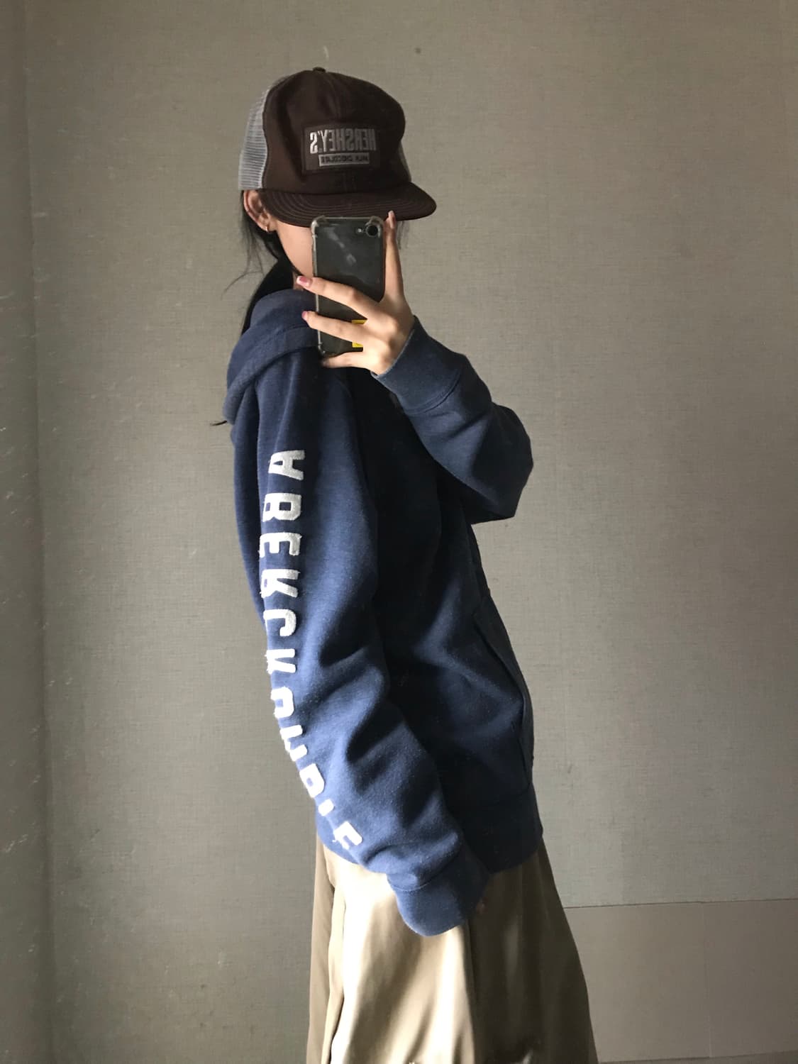 아베크롬비 네이비 후드집업 상품이미지5
