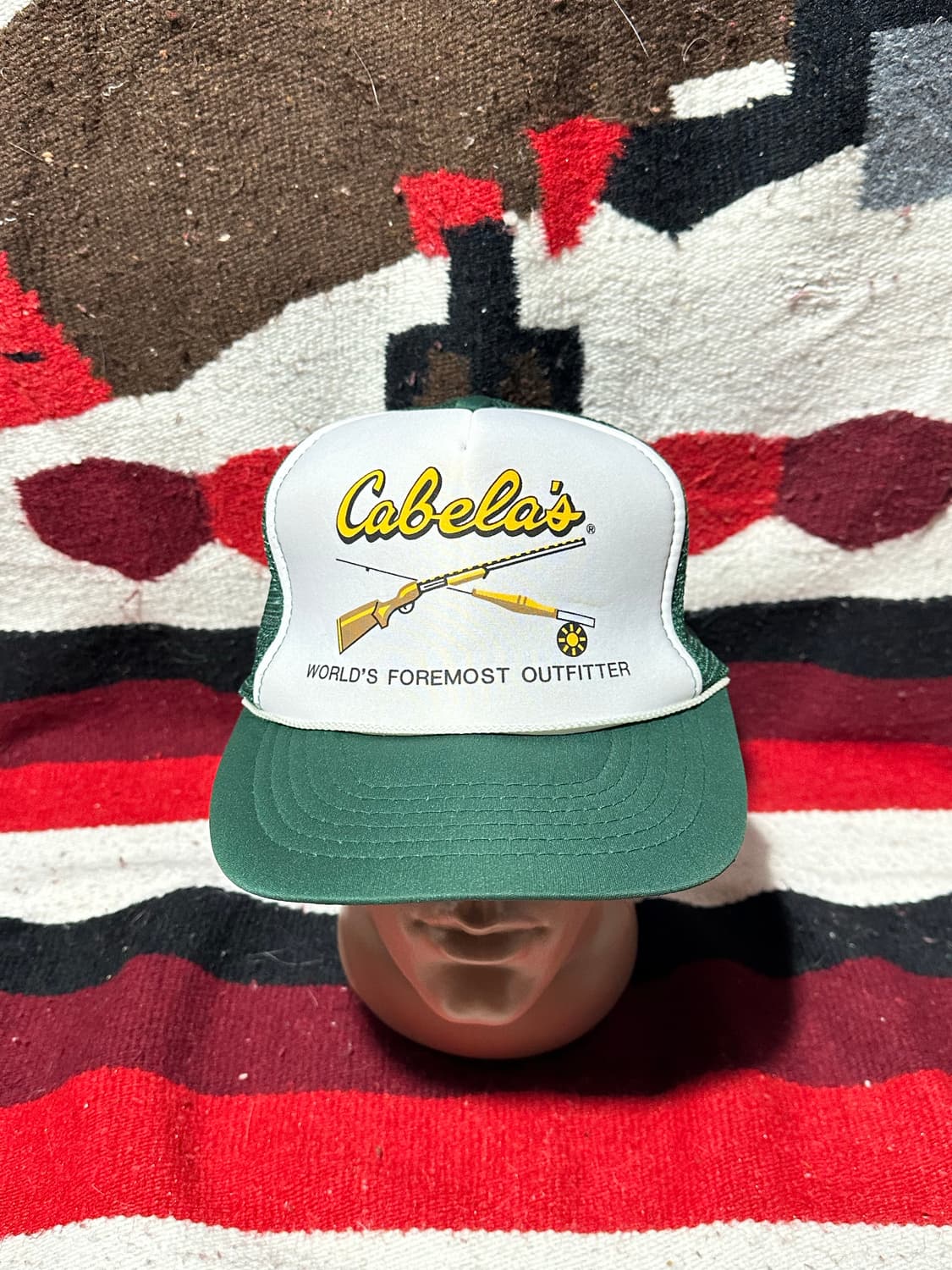 [빈티지] •90s Vintage Cabela’s Trucker Cap 상품이미지2
