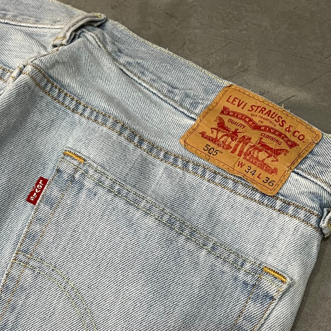  리바이스 505 데님팬츠 y15515 상품이미지5