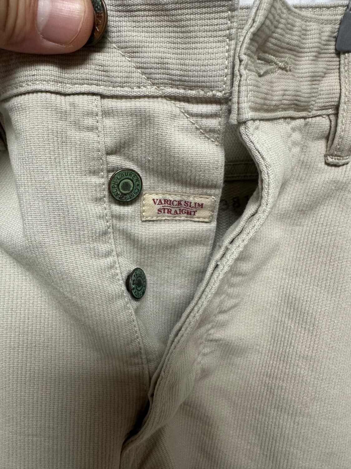 no.170  폴로랄프로렌 패치 데님 반바지 32사이즈 상품이미지2