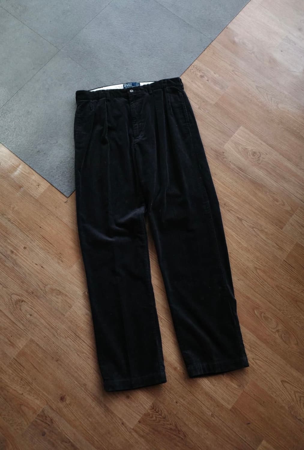 폴로 앤드류 코듀로이 팬츠 블랙 34 상품이미지1