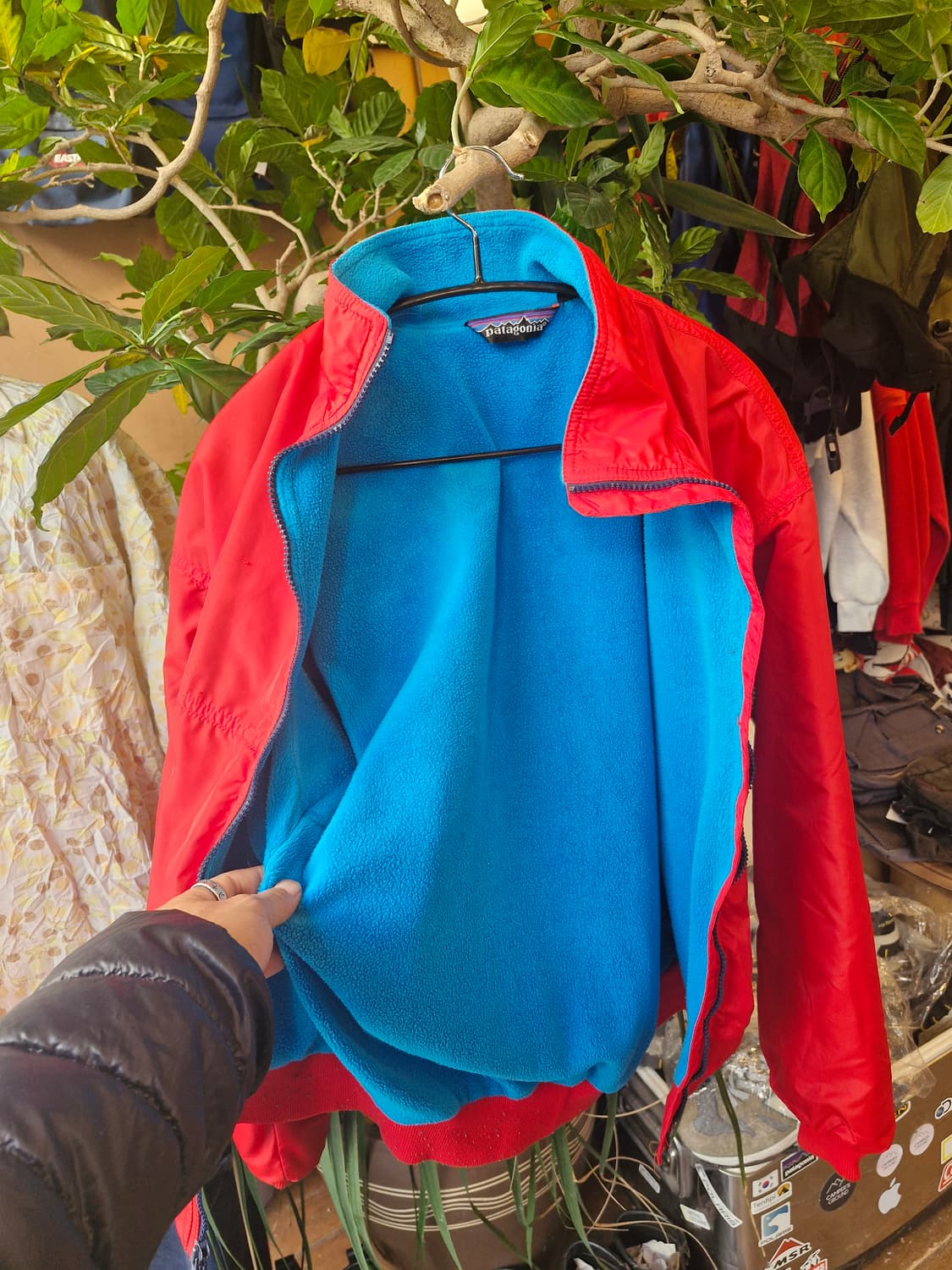 Z-277 파타고니아 쉘드 신칠라 봄버 웜업 자켓  상품이미지3